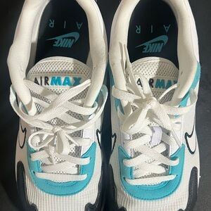 Nike Air Max Sneakers - White and Teal